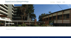 Desktop Screenshot of biotech.kku.ac.th