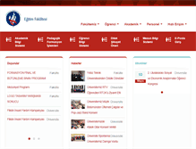 Tablet Screenshot of egitim.kku.edu.tr
