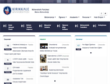Tablet Screenshot of makine.kku.edu.tr